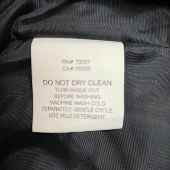 Black Suede Lined Jacket Size XL Vintage Deadstock Outerwear Catherine Stewart - Picture 10 of 14